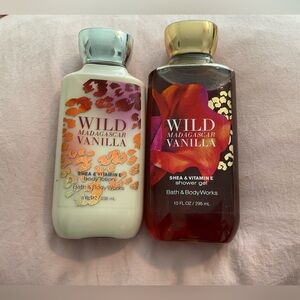 2 New and Unused Bath & Body Works Wild Madagascar Vanilla Retired Scent